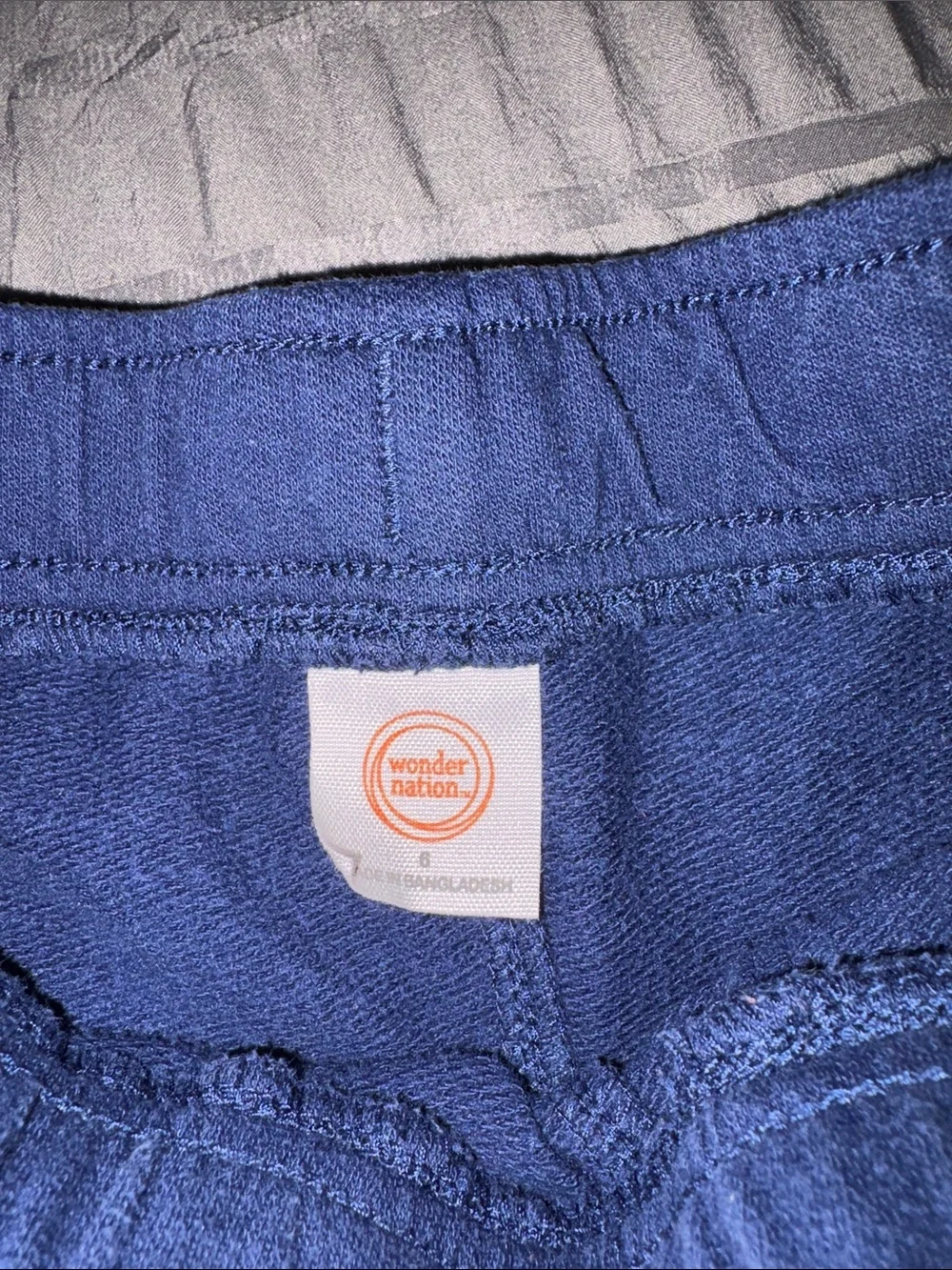 wonder nation Navy Jogger Sweatpants with Drawstring